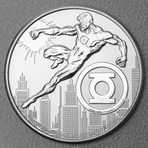 Silbermünze 1oz "Green Lantern" 2022 DC Comics diff. (Niue) - Hauptansicht