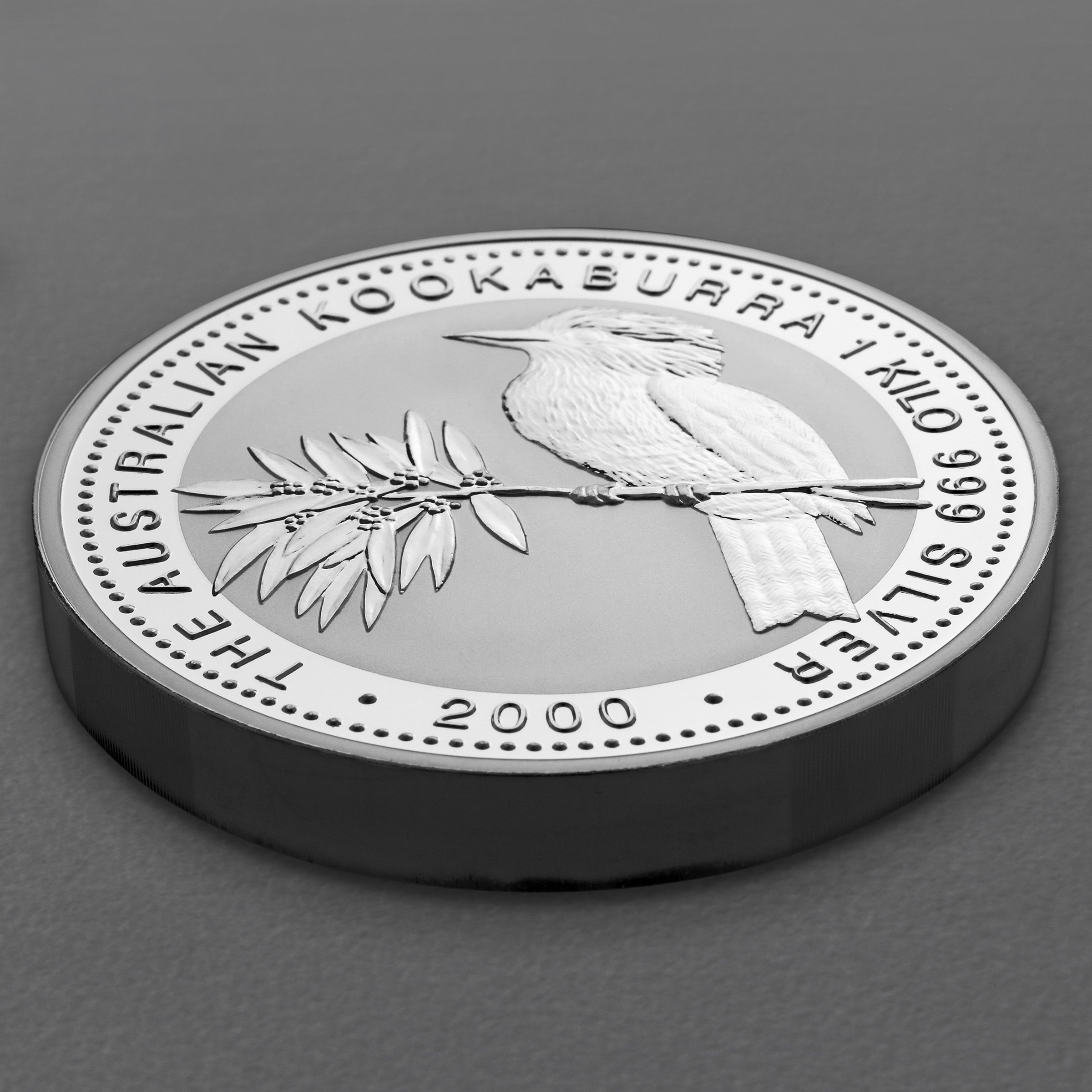 Silbermünze 1kg "Kookaburra" 2000 (Australien) - Detailansicht 2