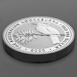 Silbermünze 1kg "Kookaburra" 2000 (Australien) - Miniaturansicht 3