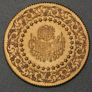Goldmünze 500 Piaster "Monnaie de Luxe" (Türkei) - Miniaturansicht 2