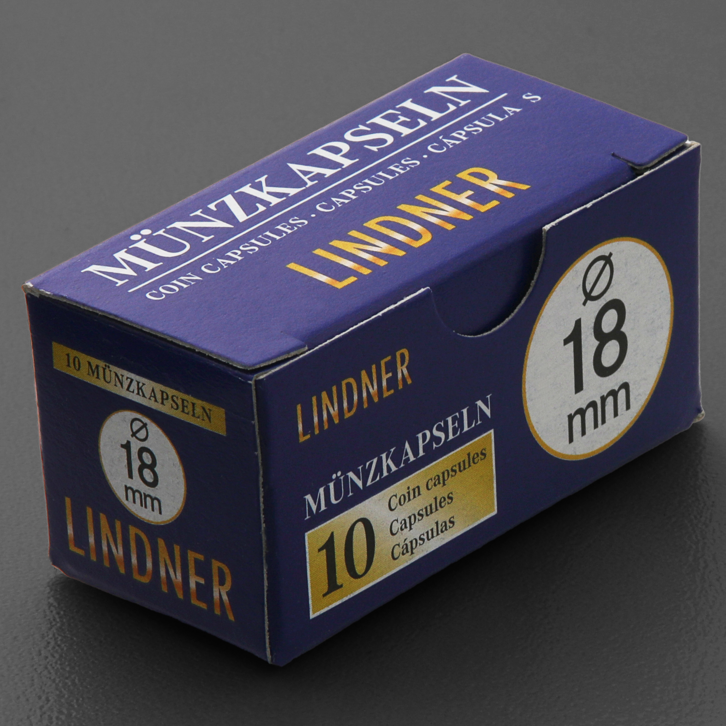 Münzkapseln 18mm 10er-Packung - Detailansicht 3