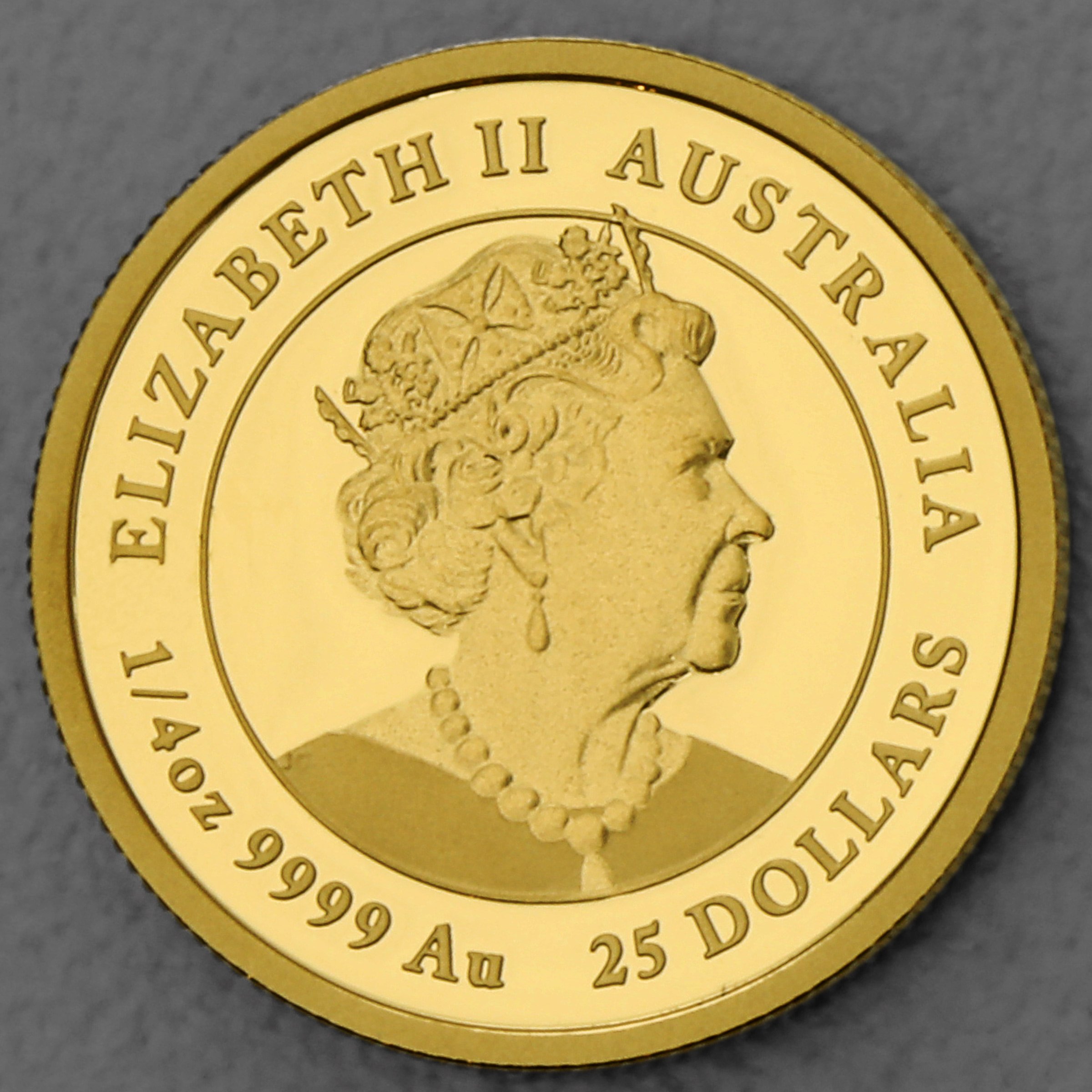 Goldmünze 1/4oz "Hase" 2023 (PP) Lunar III – Year of the Rabbit (Australien) - Detailansicht 1