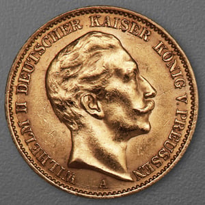 Goldmünze 20 Mark "Wilhelm II." 1911-A J.252 (Preußen) - Hauptansicht
