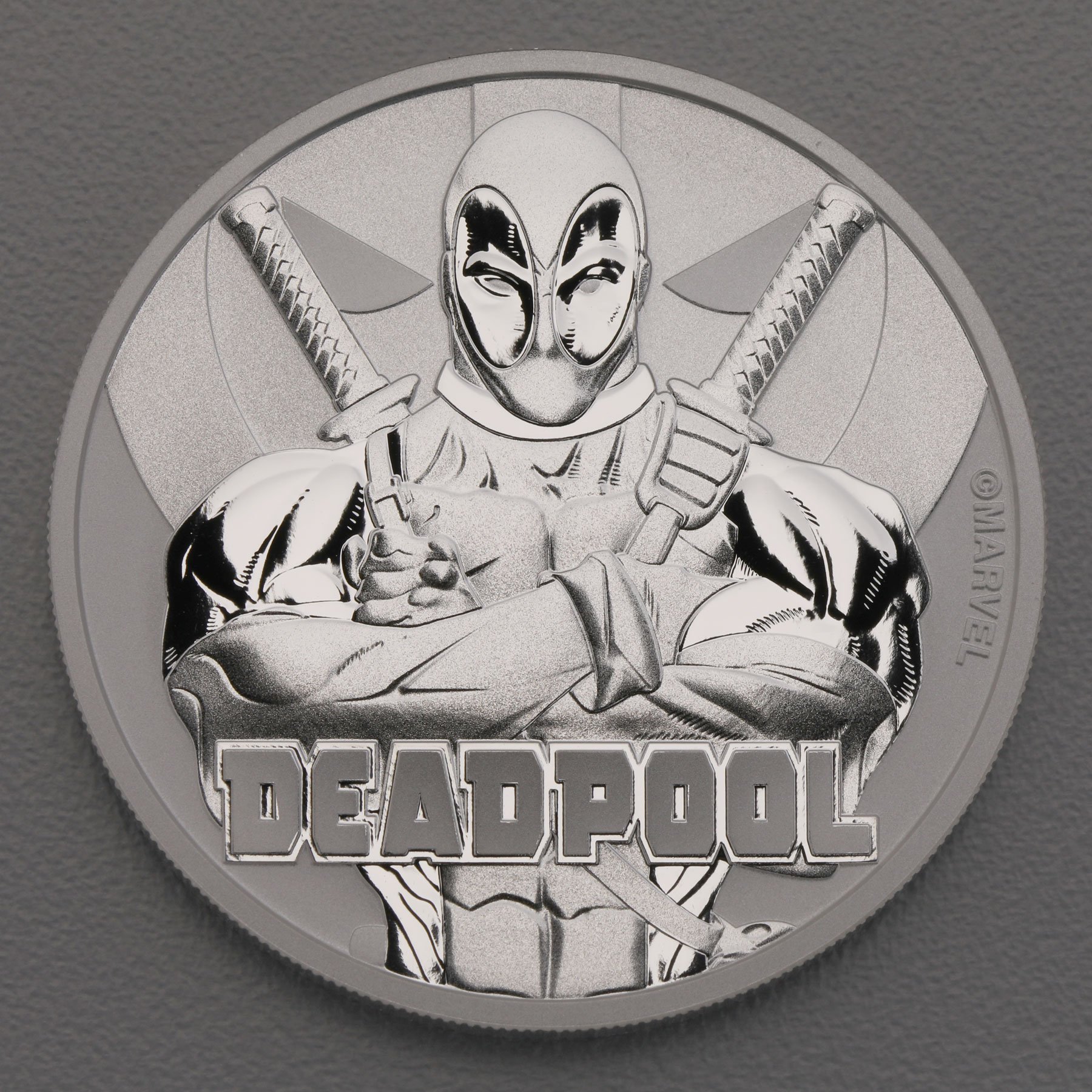 Silbermünze 1oz "Deadpool" 2018 Marvel (Tuvalu) - Hauptansicht