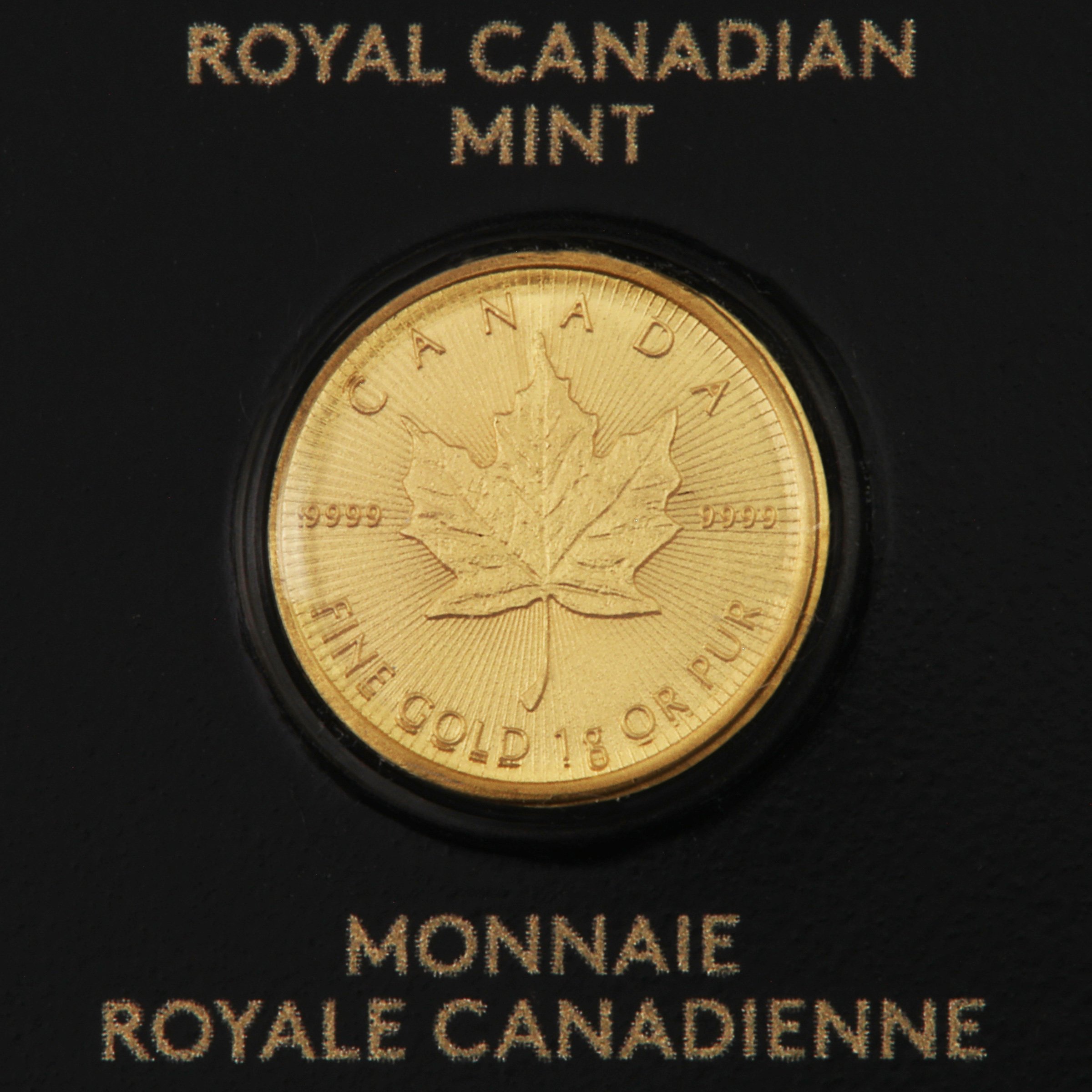 Goldmünzen 25 x 1g "Maple Leaf" aktueller Jahrgang Set 25-teilig Maplegram25™ (Kanada) - Detailansicht 2