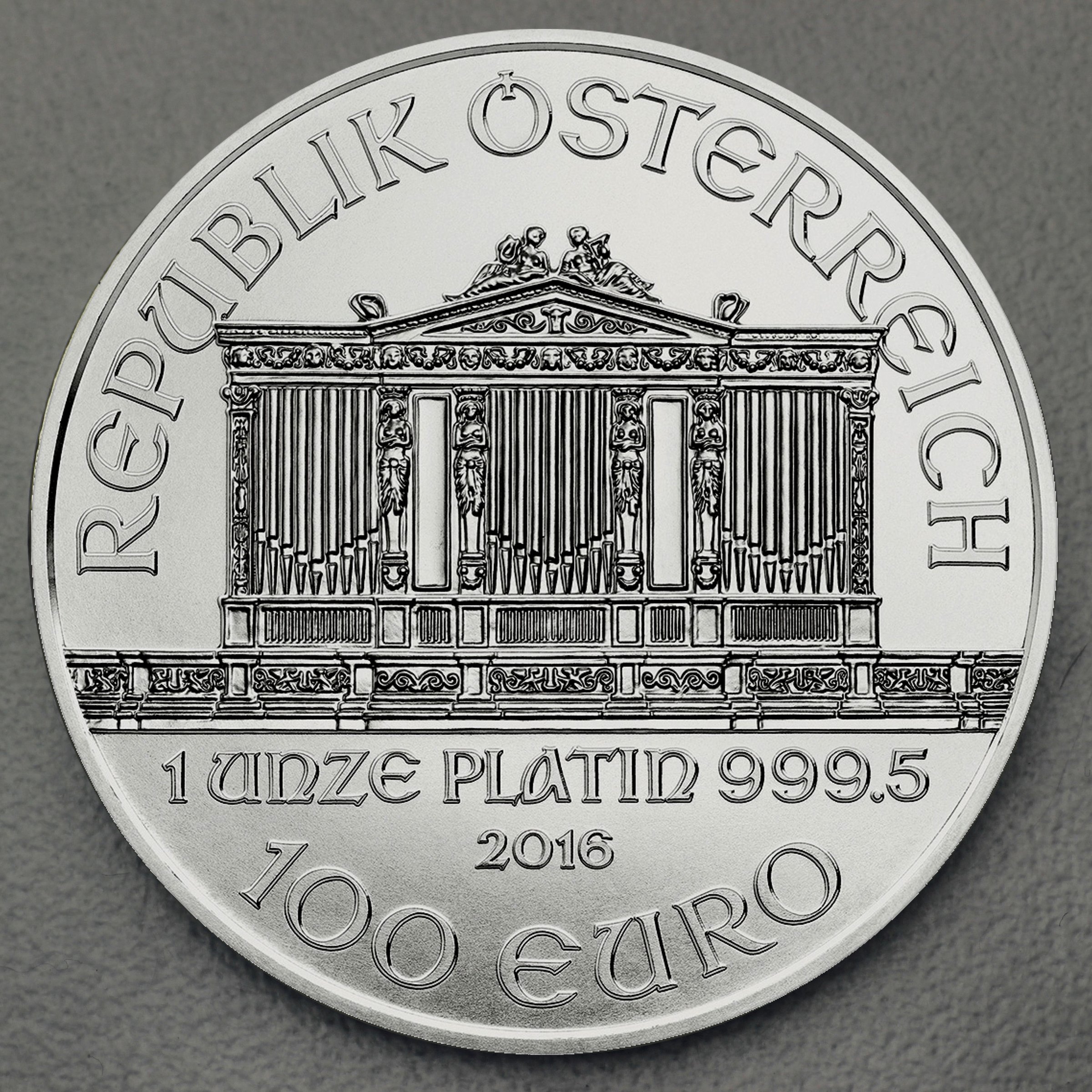 Platinmünze 1oz "Wiener Philharmoniker" diff. (Österreich) - Hauptansicht