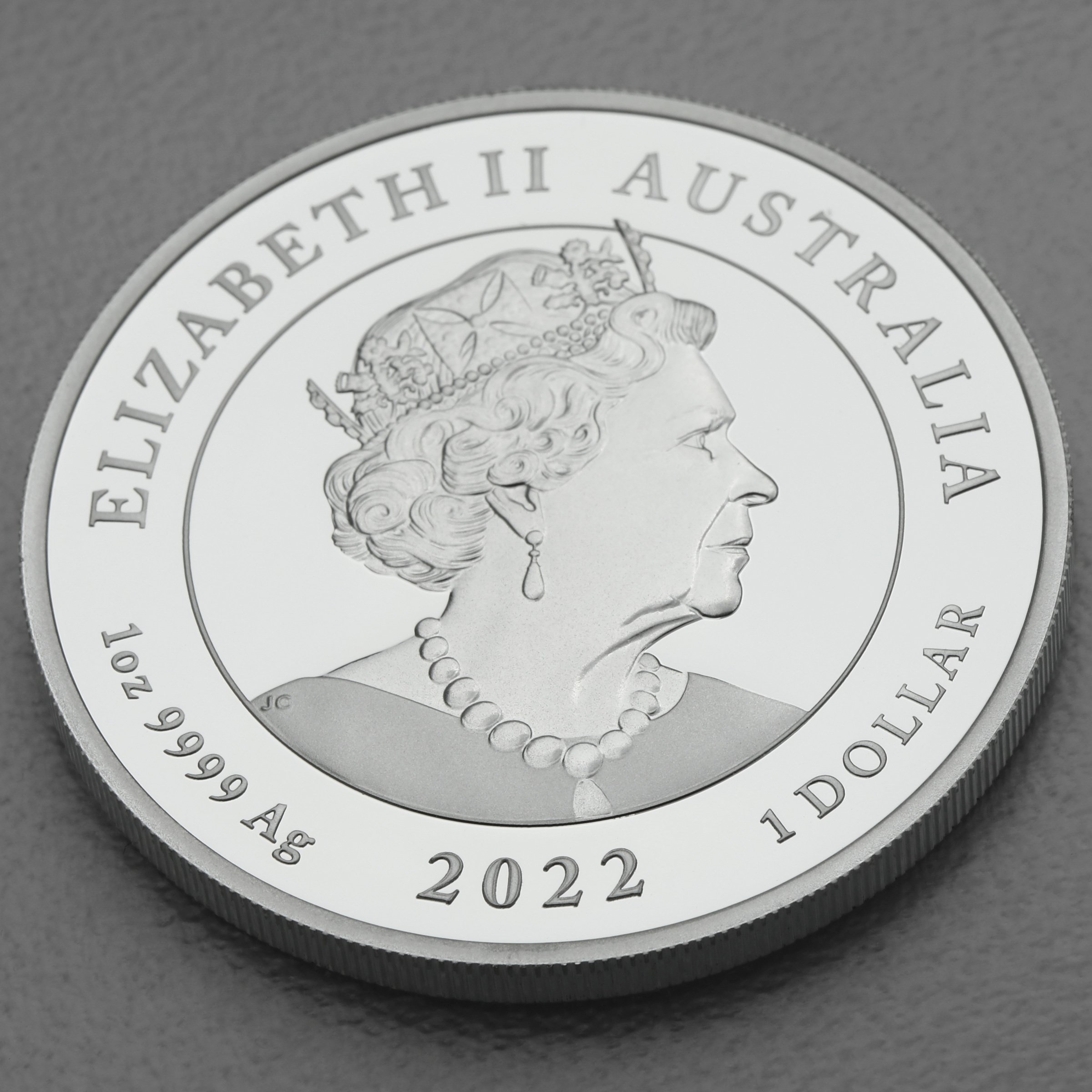 Silbermünze 1oz "Quokka" 2022 (PP/koloriert) (Australien) - Detailansicht 3