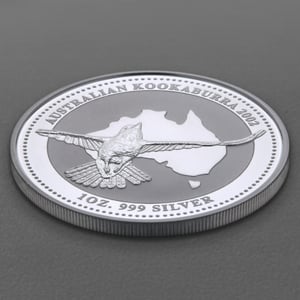 Silbermünze 1oz "Kookaburra" 2002 (Australien) - Miniaturansicht 3