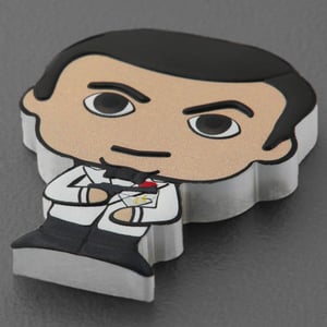 Silbermünze 1oz "James Bond" 2023 (koloriert) Minted Mini James Bond (Tuvalu) - Miniaturansicht 3
