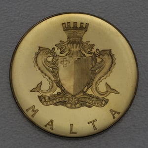 Goldmünze 50 Pounds 1972 (Malta) - Miniaturansicht 2
