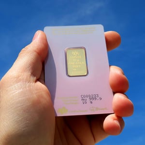 Goldbarren 10g PAMP "Love Always" - Miniaturansicht 6