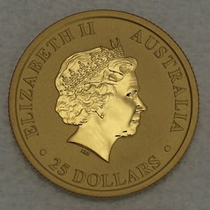 Goldmünze 1/4oz "Känguru" 2011 (Australien) - Miniaturansicht 2