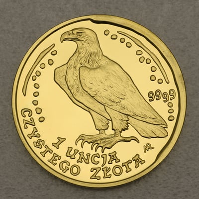 Goldmünze 1oz "Seeadler" 1997 (Polen) - Miniaturansicht 1