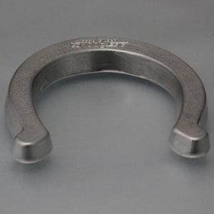 Silberbarren 100g ESG "Hufeisen" 3D-Barren gegossen glänzend gravierbar - Miniaturansicht 4