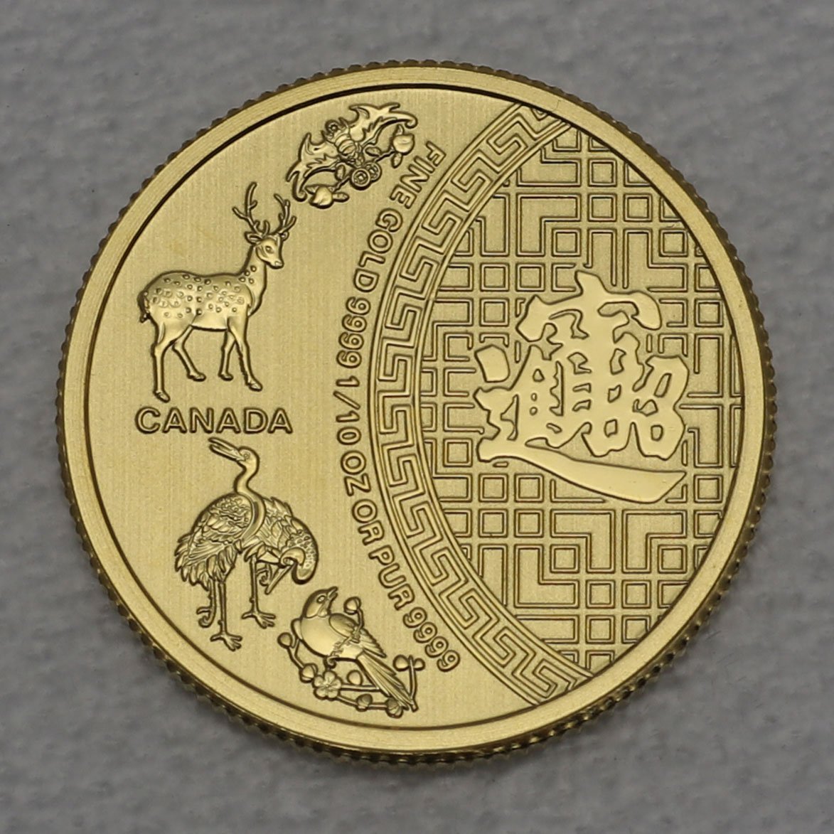 Goldmünze 1/10oz "Five Blessings" 2014 (Kanada) - Hauptansicht