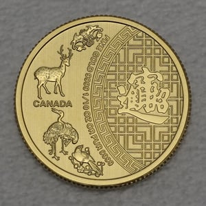 Goldmünze 1/10oz "Five Blessings" 2014 (Kanada) - Hauptansicht