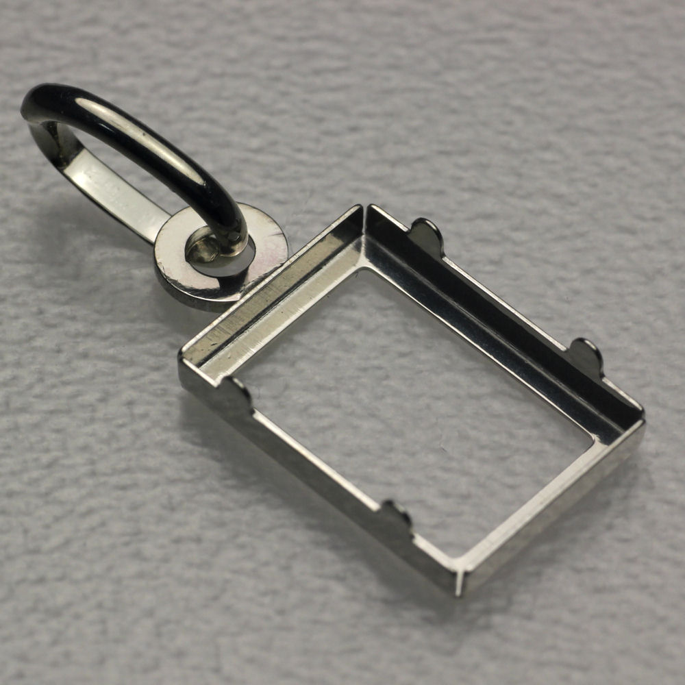 Silberanhänger 925er "Rahmen" für 1g CombiBar - Detailansicht 1