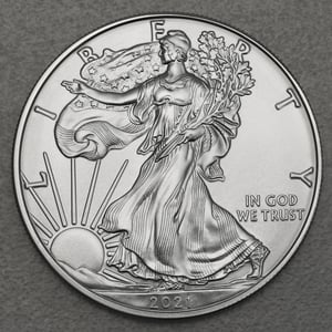 Silbermünze 1oz "American Eagle" verschiedene Jahrgänge diff. (USA) - Miniaturansicht 1