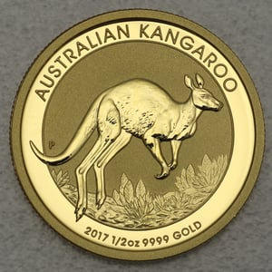 Goldmünze 1/2oz "Känguru" 2017 (Australien) - Hauptansicht