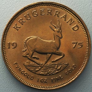Goldmünze 1oz "Krügerrand" 1975 (Südafrika) - Hauptansicht