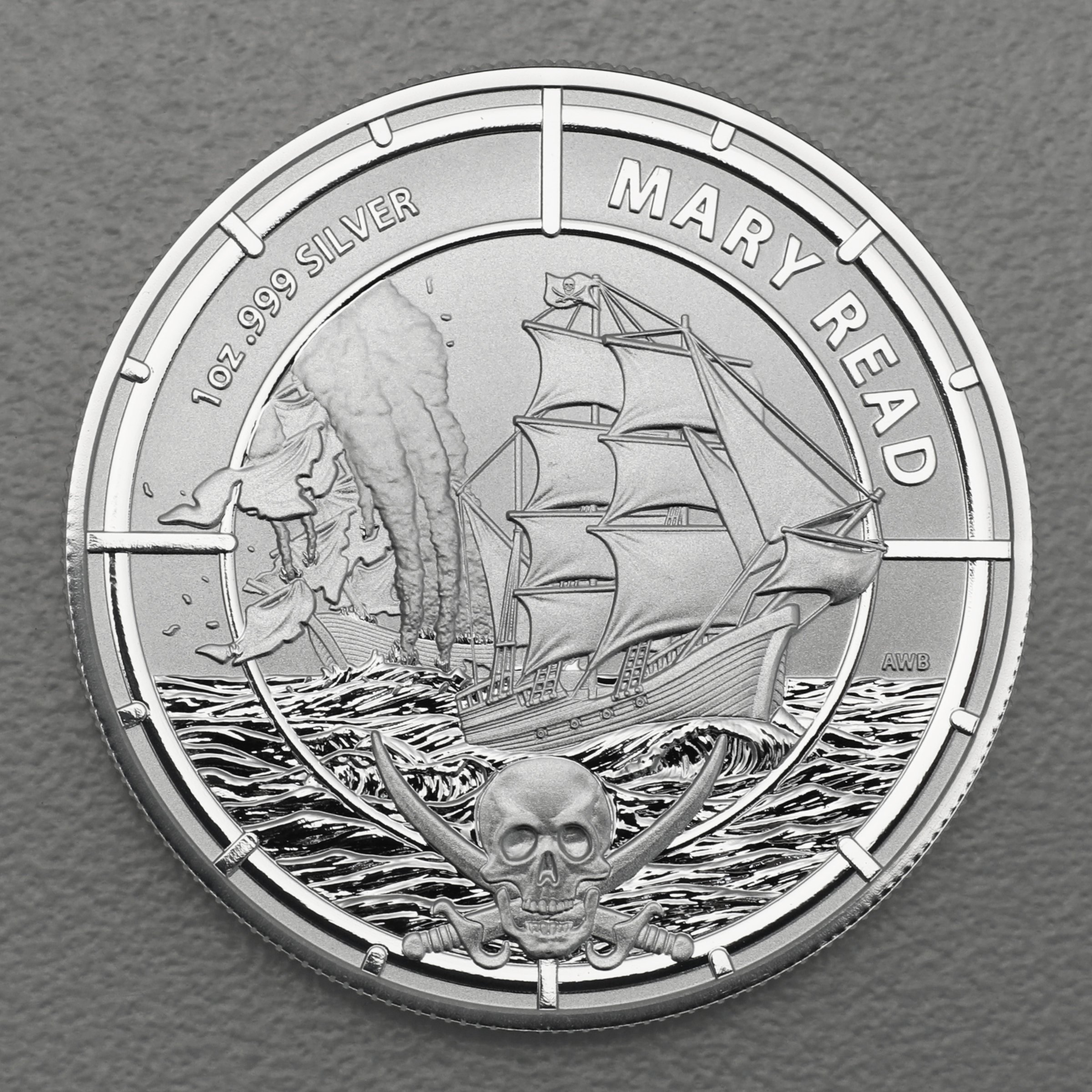 Silbermünze 1oz "Mary Read" 2022 Pirate Queens (Salomonen) - Hauptansicht