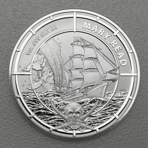 Silbermünze 1oz "Mary Read" 2022 Pirate Queens (Salomonen) - Miniaturansicht 1