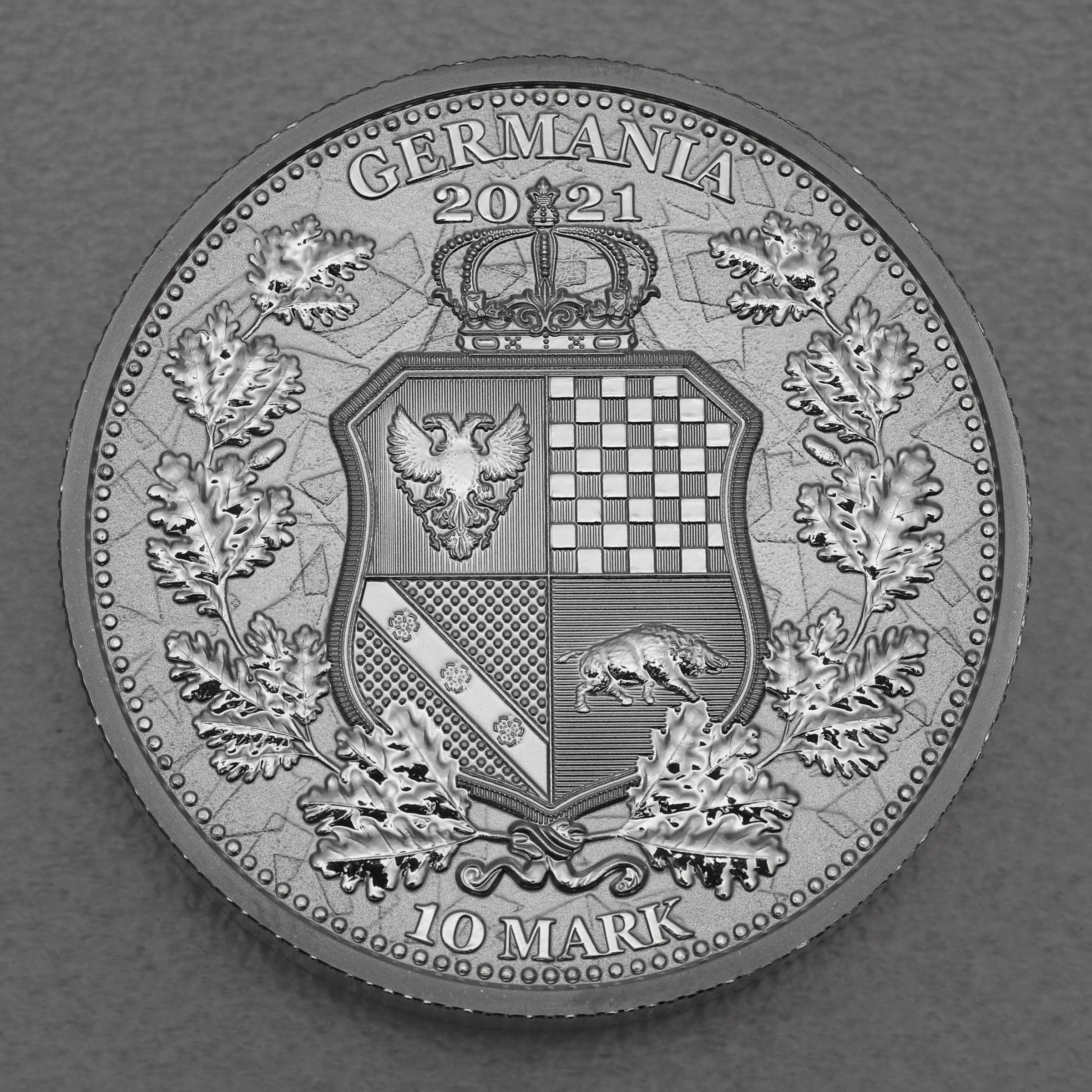 Silbermedaille 2oz "Austria & Germania" 2021 Allegories (Polen) - Detailansicht 1