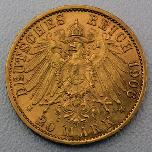 Goldmünze 20 Mark "Wilhelm II." (Preußen) - Miniaturansicht 2