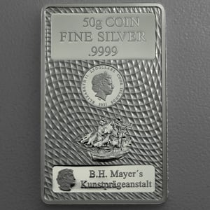 Münzbarren 50g "Cook Islands – New Generation" - Miniaturansicht 1