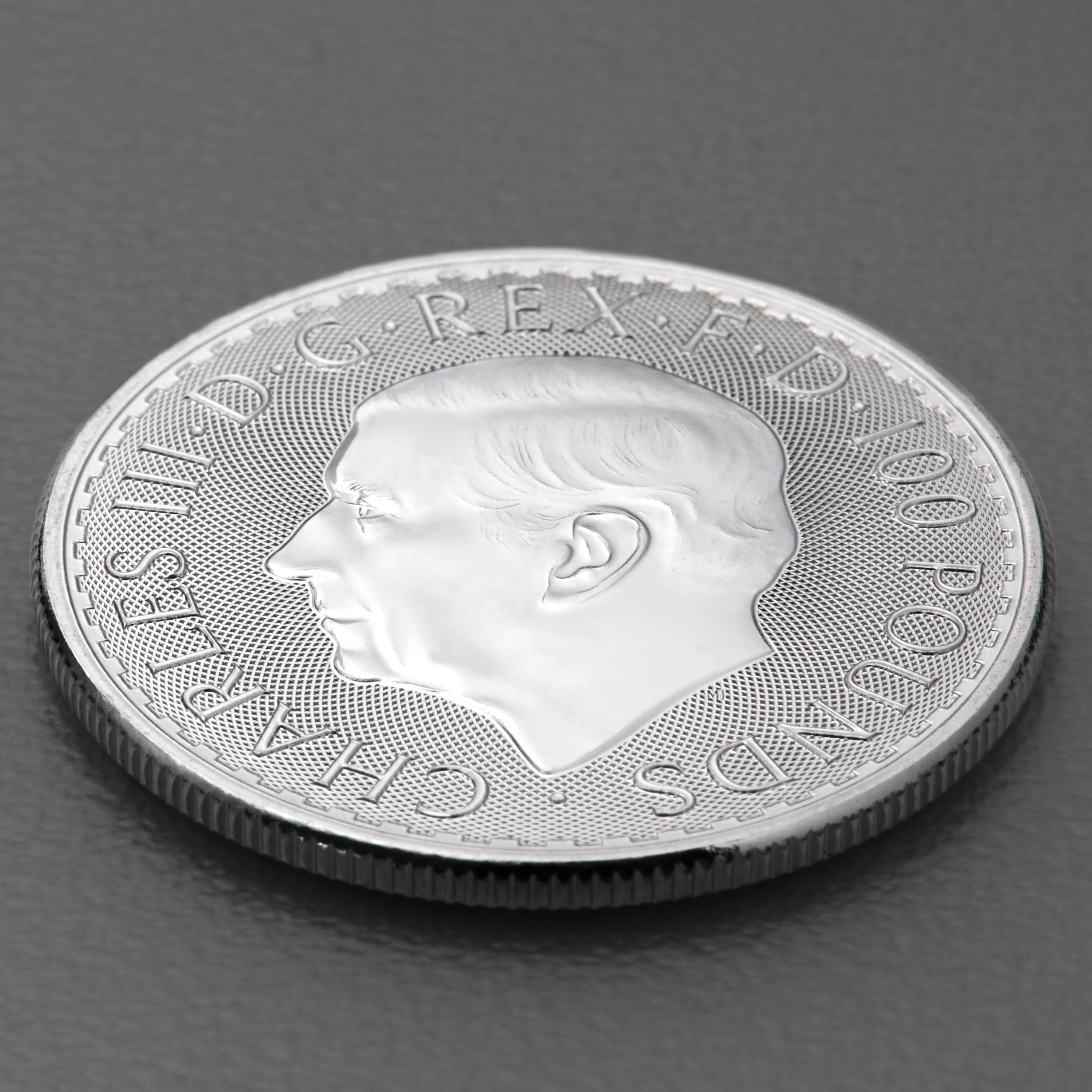 Platinmünze 1oz "Britannia" verschiedene Jahrgänge Charles III. diff. (Großbritannien) - Detailansicht 3