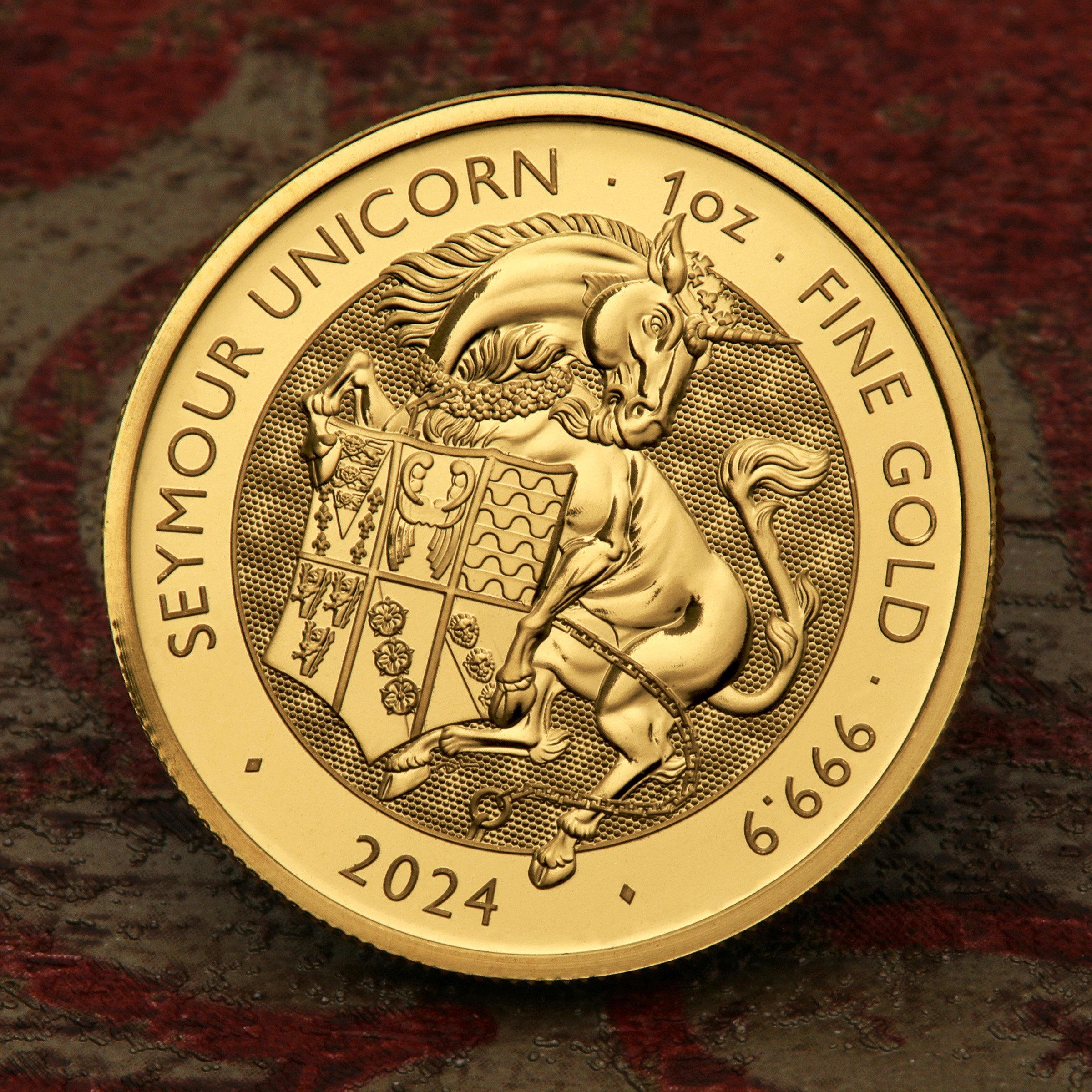 Goldmünze 1oz "Seymour Unicorn" 2024 Royal Tudor Beasts (Großbritannien) - Detailansicht 4
