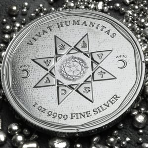 Silbermünze 1oz "Vivat Humanitas" 2022 diff. (Tokelau) - Miniaturansicht 5