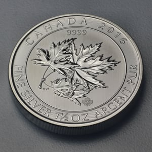 Silbermünze 1,5oz "Maple Superleaf" diff. (Kanada) - Miniaturansicht 3