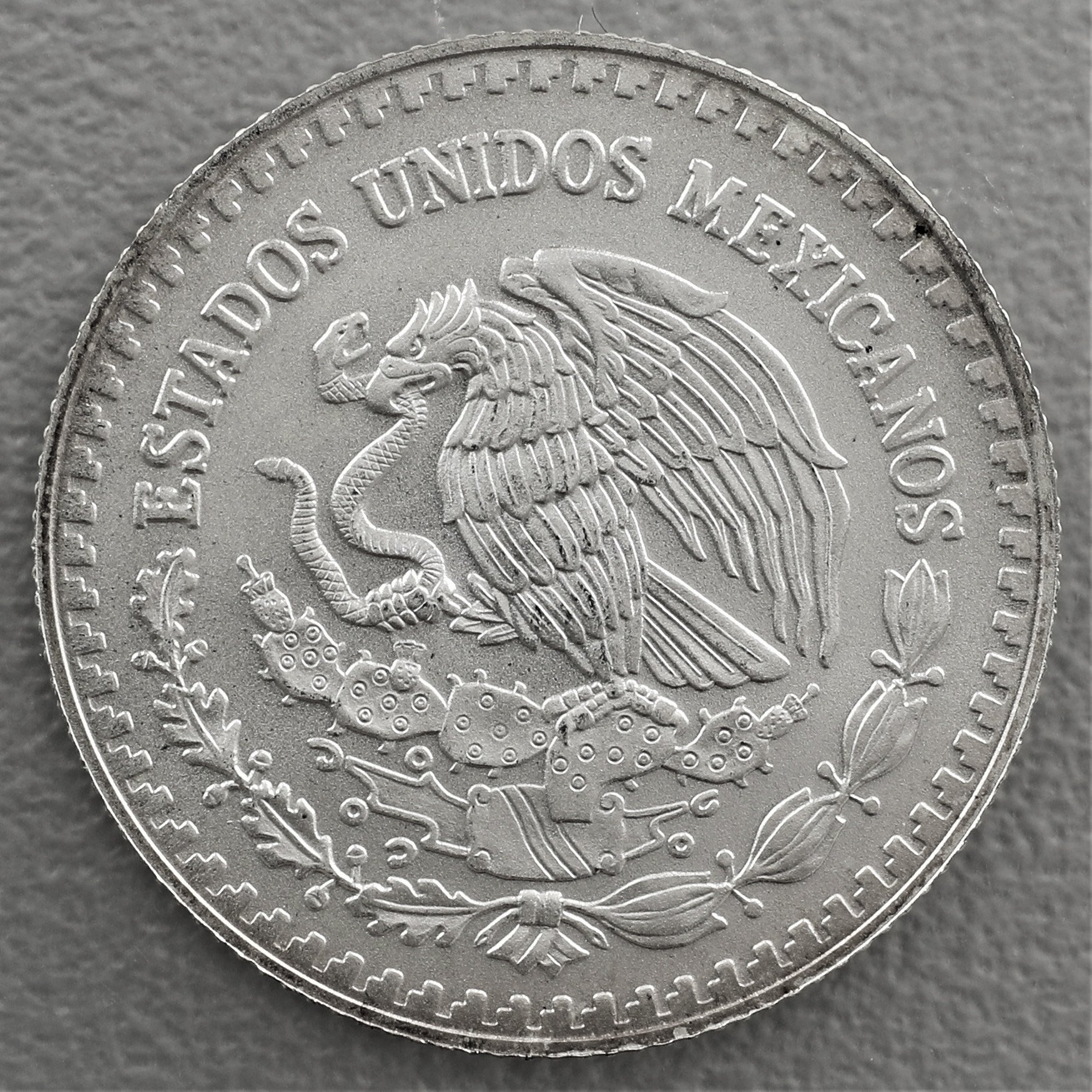 Silbermünze 1/4oz "Libertad" 1992 (Mexiko) - Detailansicht 1