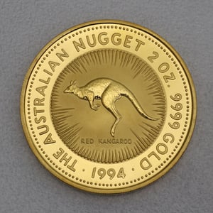 Goldmünze 2oz "Känguru" 1994 Australian Nugget (Australien) - Hauptansicht