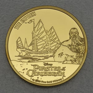 Goldmünze 1oz "The Empress" 2021 Disney – Pirates of the Caribbean (Niue) - Hauptansicht
