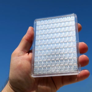 Silbertafel (100x 1g Feinsilber) "CombiBar" - Miniaturansicht 8