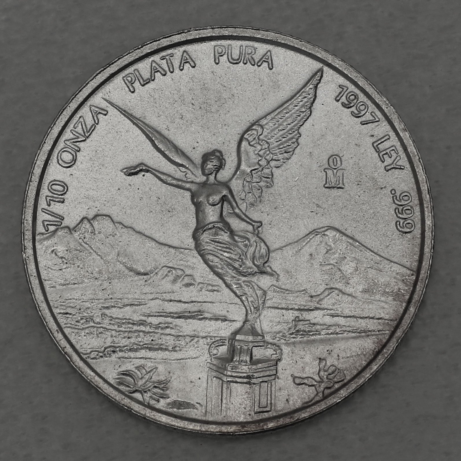 Silbermünze 1/10oz "Libertad" 1997 (Mexiko) - Hauptansicht