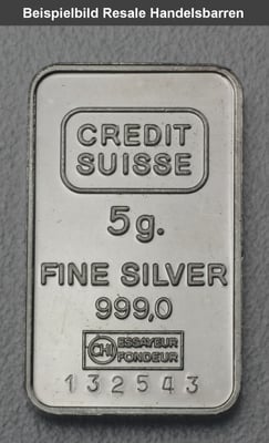Silberbarren 5g (Resale) - Miniaturansicht 3