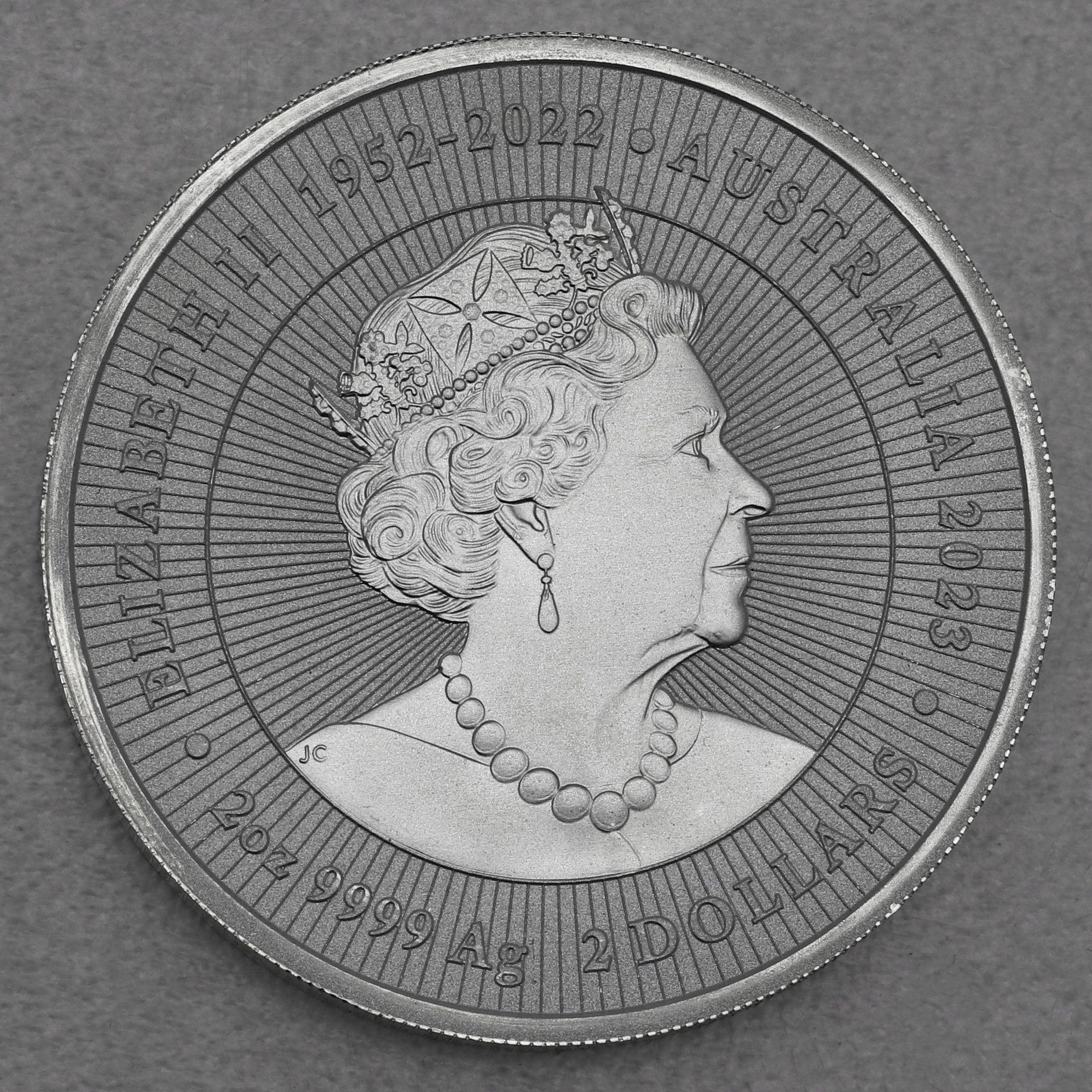 Silbermünze 2oz "Mother & Baby Känguru 2023" Next Generation diff. (Australien) - Detailansicht 1