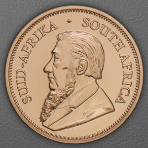 Goldmünze 10 x 1oz "Krügerrand" aktueller Jahrgang Tube (Südafrika) - Miniaturansicht 8
