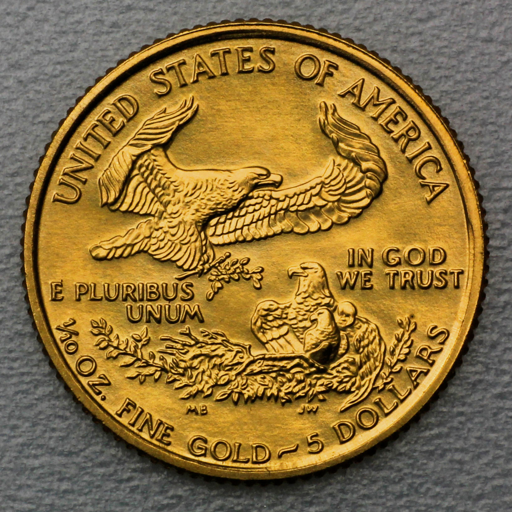 Goldmünze 1/10oz "American Eagle" versch. Jahrg. (USA) - Detailansicht 1