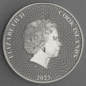 Silbermünze 1oz "Silver Star" 2023 diff. (Cook Islands) - Miniaturansicht 2