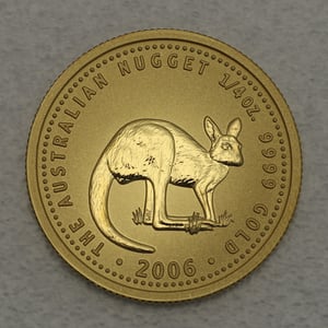 Goldmünze 1/4oz "Känguru" 2006 Australian Nugget (Australien) - Hauptansicht