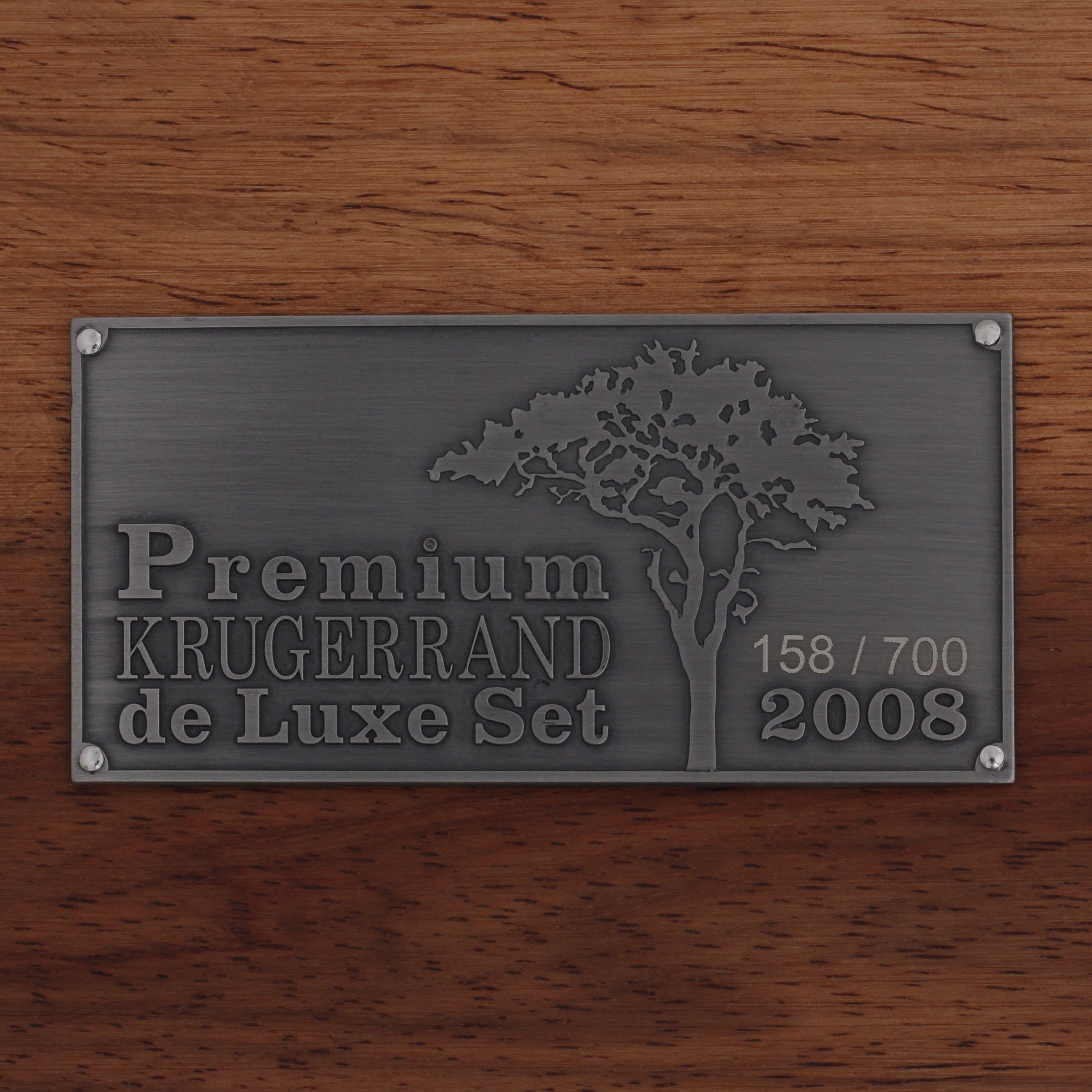 Goldmünzen 4 x "Krügerrand" 2008 (PP) Premium de Luxe Set – 5-teilig (Südafrika) - Detailansicht 4