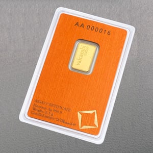 Goldbarren 25x 2,5g VALCAMBI (Masterbox) - Miniaturansicht 4