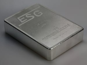 DIN-Silberbarren 5kg (999,9 Ag) ESG - Miniaturansicht 2