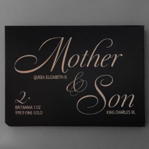 Goldmünzen 2 x 1oz "Britannia" 2023 Set – Mother & Son (Großbritannien) - Miniaturansicht 2