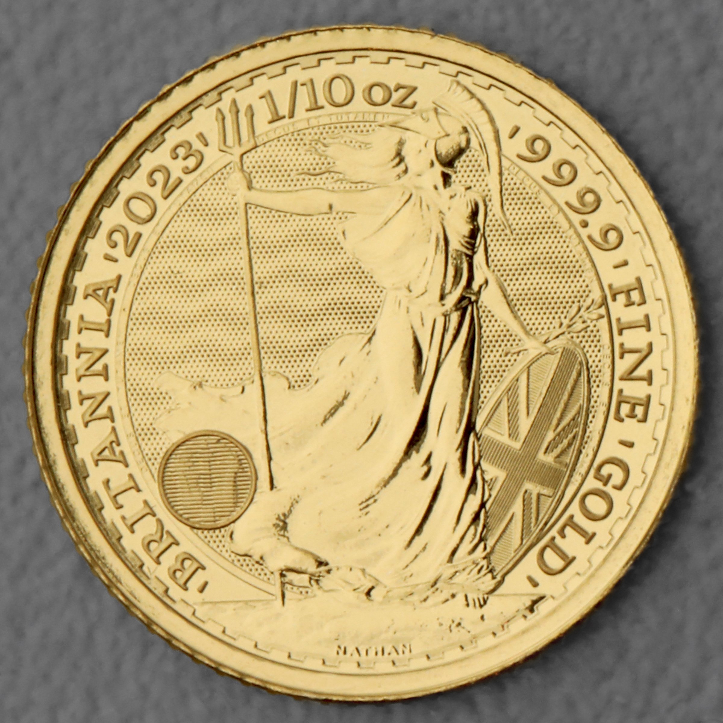 Goldmünzen 2 x 1/10oz "Britannia" 2023 Set – Mother & Son (Großbritannien) - Detailansicht 4