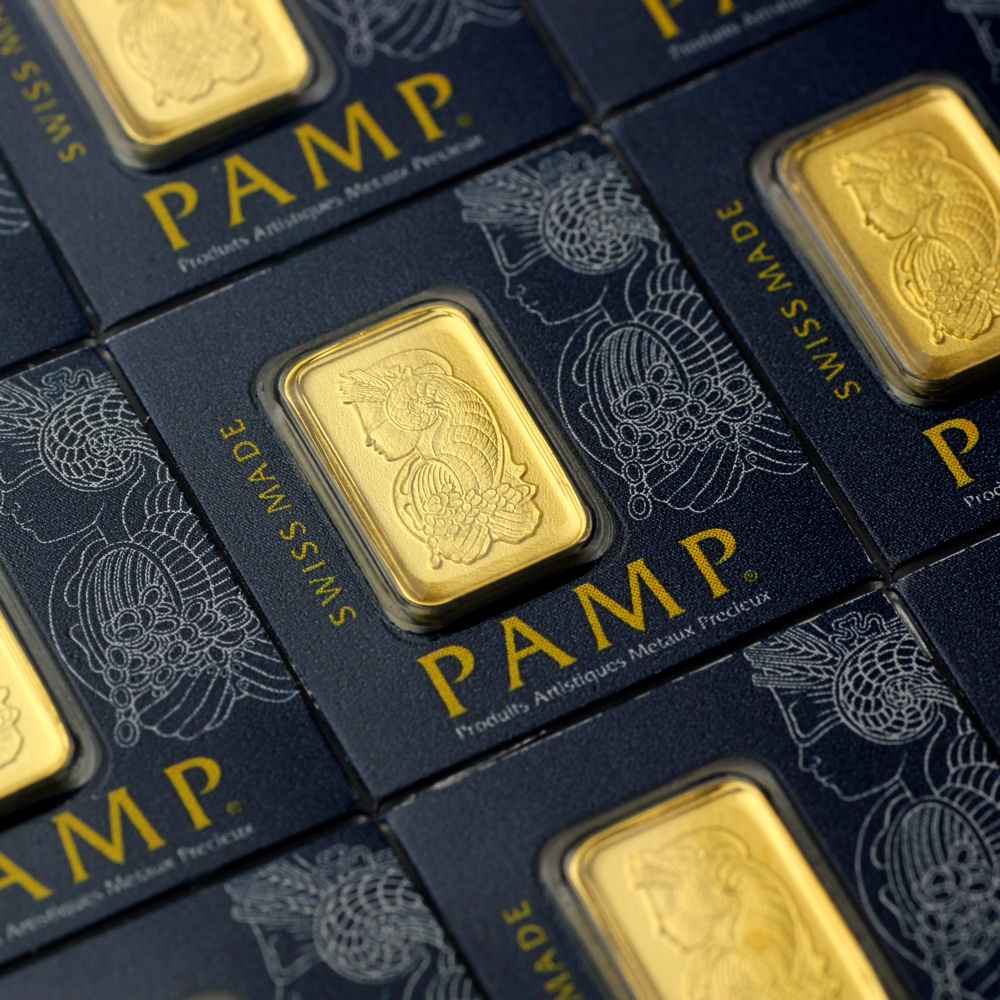 Goldbarren "Multigram" (25x 1g Gold) PAMP - Detailansicht 4